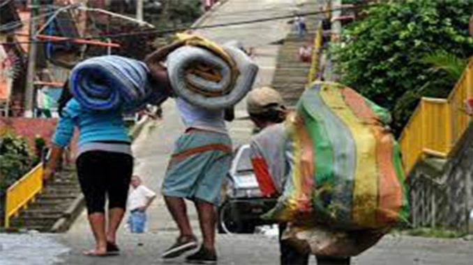 desplazados