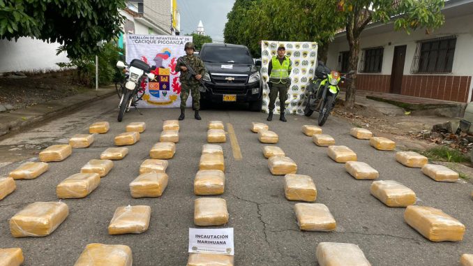 600 kilos de marihuna