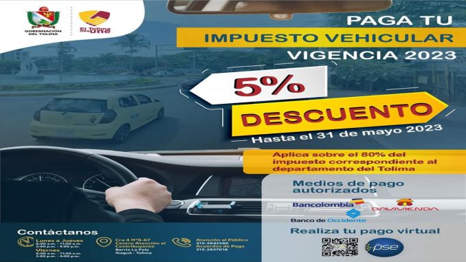 Impuesto de vehiculo