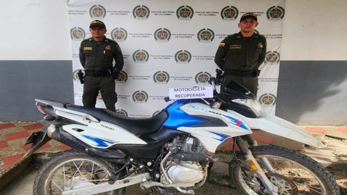 MOTO ROBADA